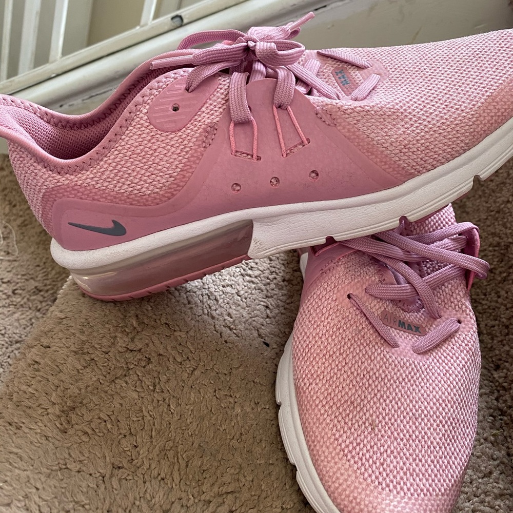Cute Pink woman’s Nike sneakers